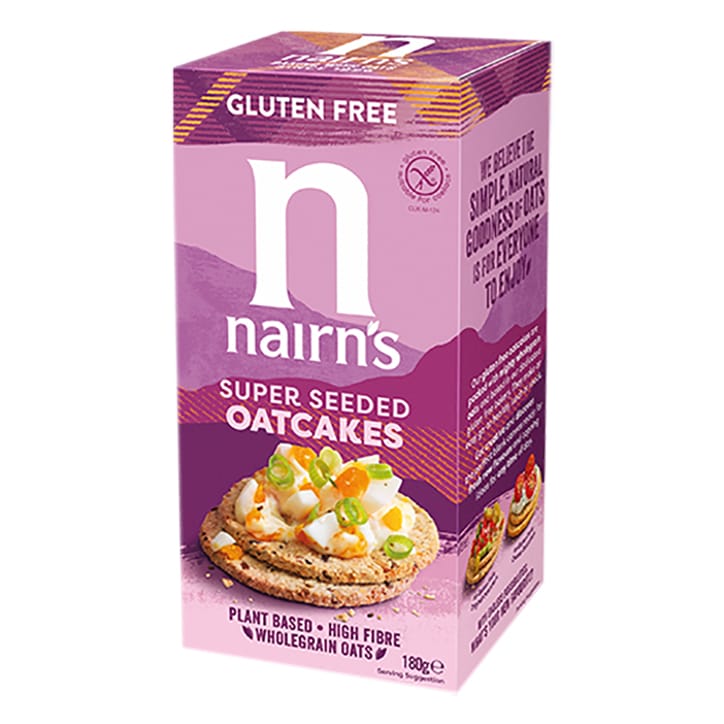 Nairn's Gluten Free Super Seeded Oatcakes 180g